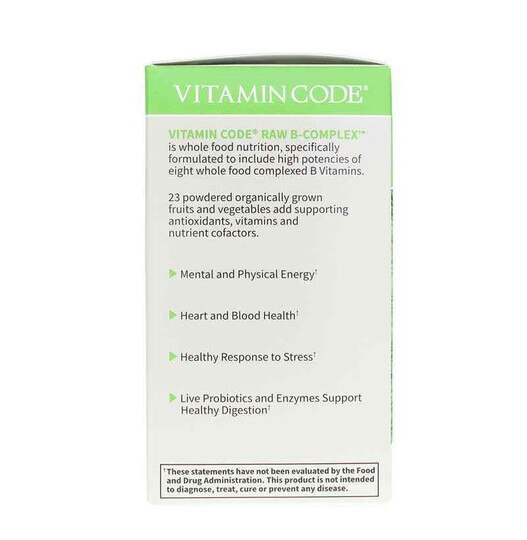 Vitamin Code Raw B-Complex, GOL